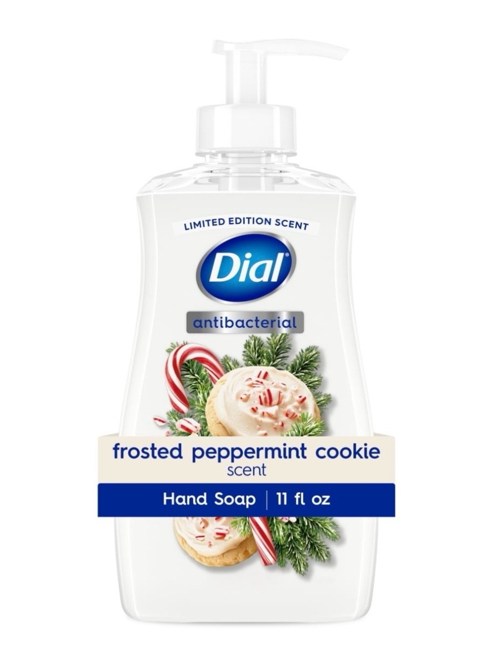 🎉 $5 Dial Frosted Peppermint Cookie Antibacterial Hand Soap - Limited Edition